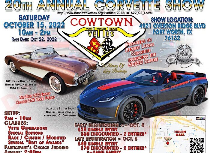Car Show Calendar: West, Southwest and also Midwest